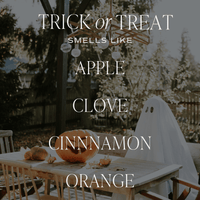 Trick or Treat Soy Candle - Orange Matte Jar - 15 oz