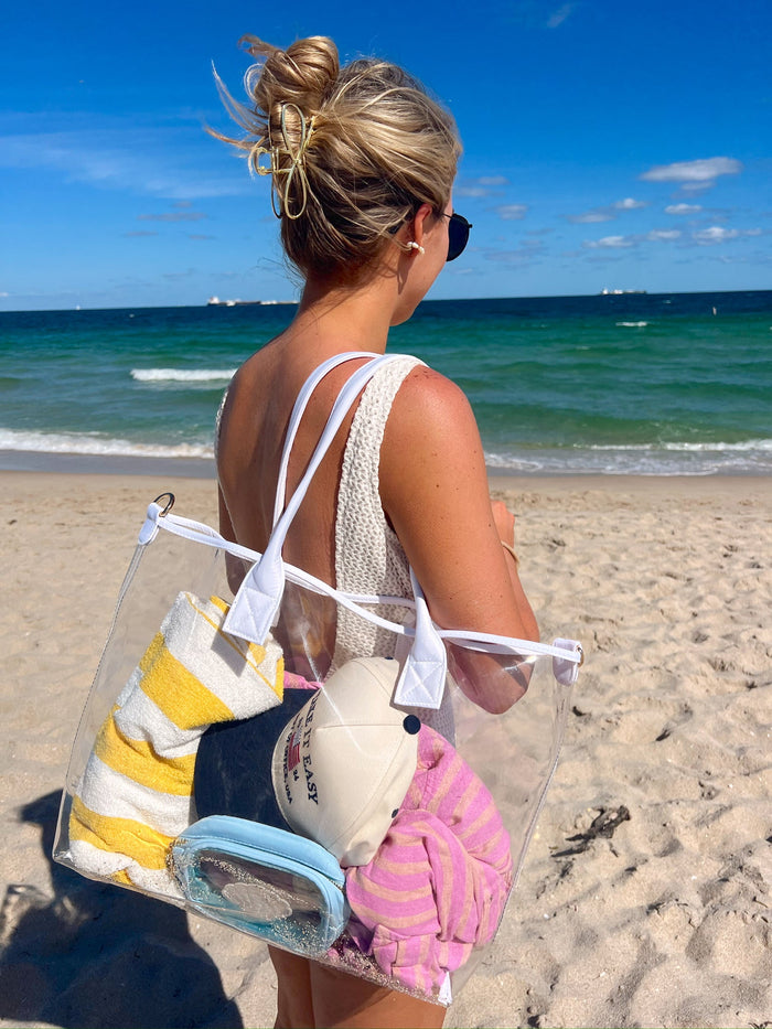 Clear Beach Tote