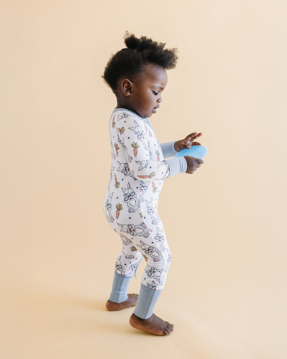 Bamboo Zip Romper | Rad Bunny