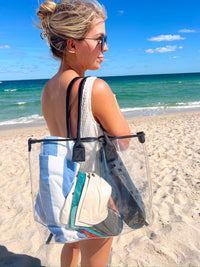 Clear Beach Tote