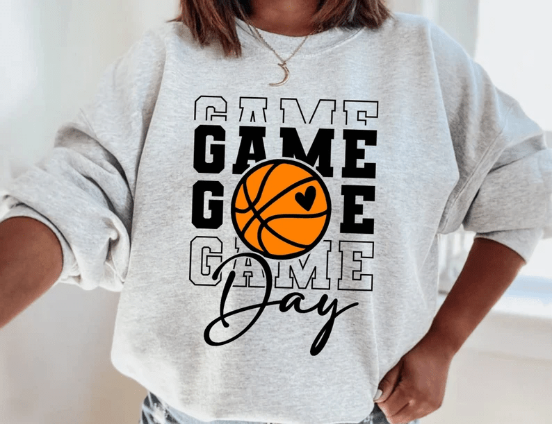 Basketball Game Day Sweatshirt