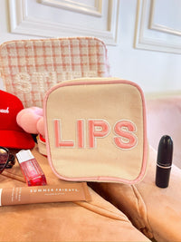 Lips Canvas Mini - Pink