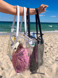 Clear Beach Tote