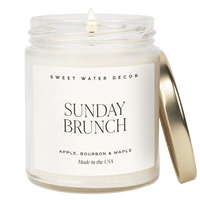 Sunday Brunch Soy Candle - Clear Jar - 9 oz