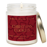 Christmas Cookies Soy Candle | 9oz. Clear Jar (Sugar Cookies)