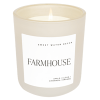 Farmhouse Soy Candle - Tan Matte Jar - 15 oz