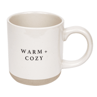 Warm and Cozy 14oz. Stoneware Coffee Mug