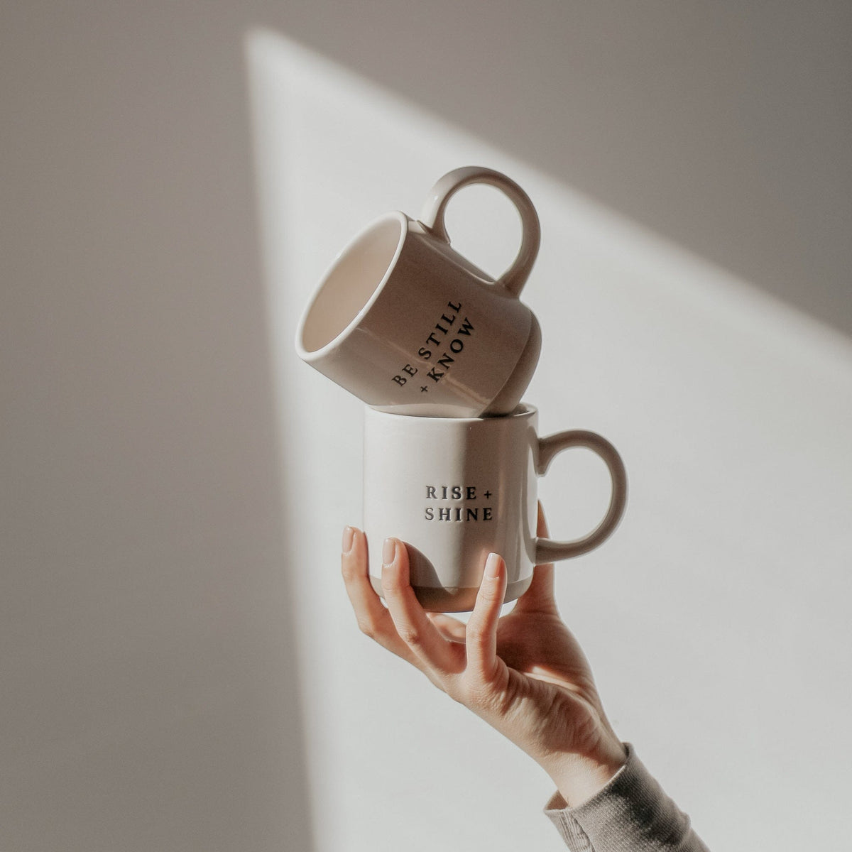 Rise and Shine 14oz. Stoneware Coffee Mug