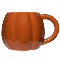Orange Pumpkin 19oz. Figurine Coffee Mug