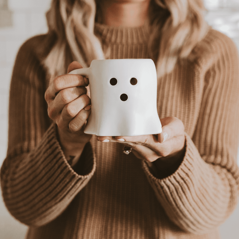 Ghost Face 12oz. Figurine Coffee Mug
