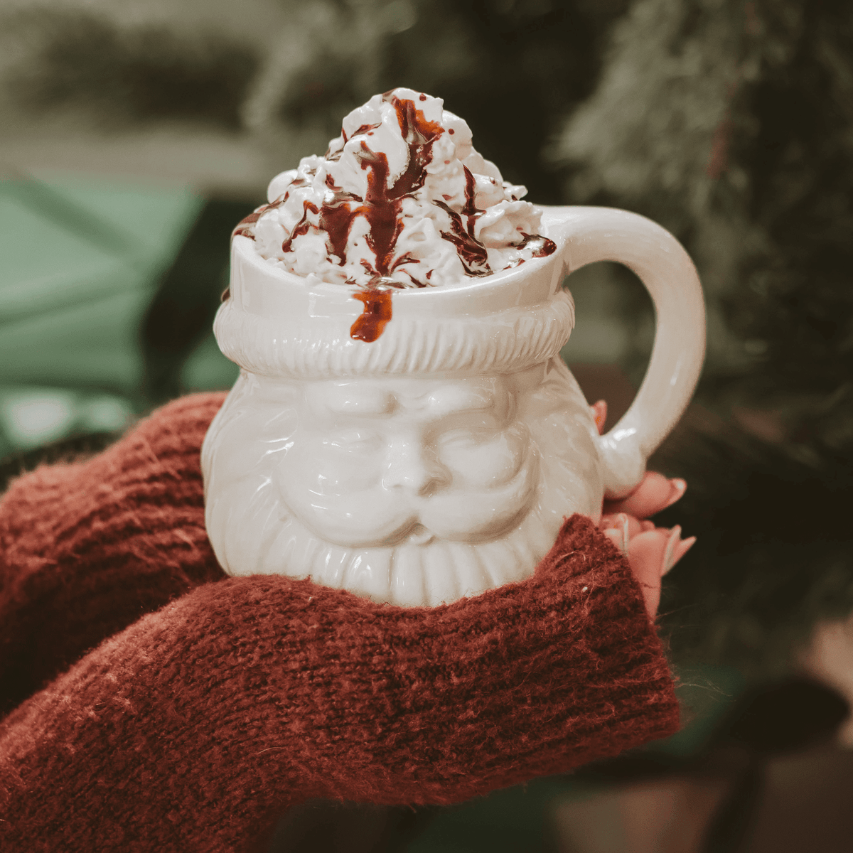 Santa 15oz. Figurine Coffee Mug