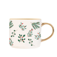 Holiday Greenery 17oz. Coffee Mug