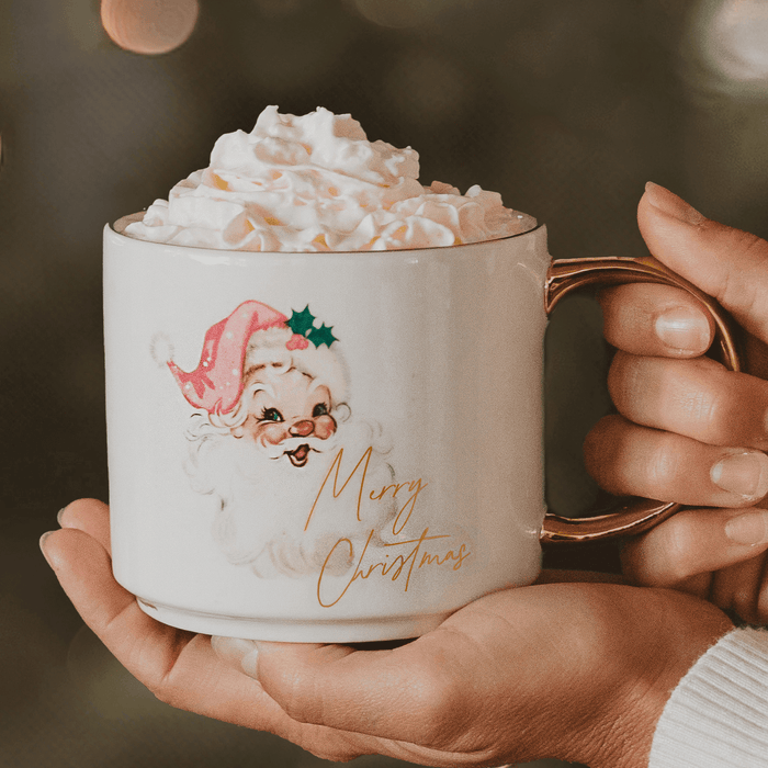 Vintage Santa 17oz. Coffee Mug