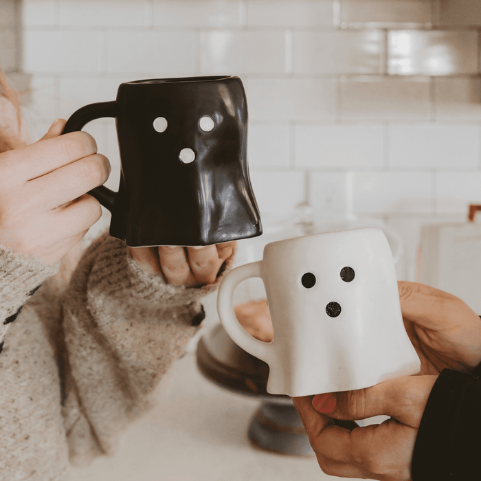 Black Ghost 12oz. Figurine Coffee Mug