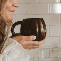 Brown Pumpkin 19oz. Figurine Coffee Mug