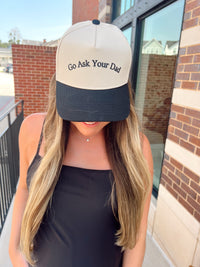 Go Ask Your Dad. Vintage Trucker Hat - PREORDER