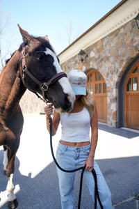 Cowboy Country Club - Denim Vintage Trucker Hat
