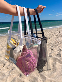 Clear Beach Tote