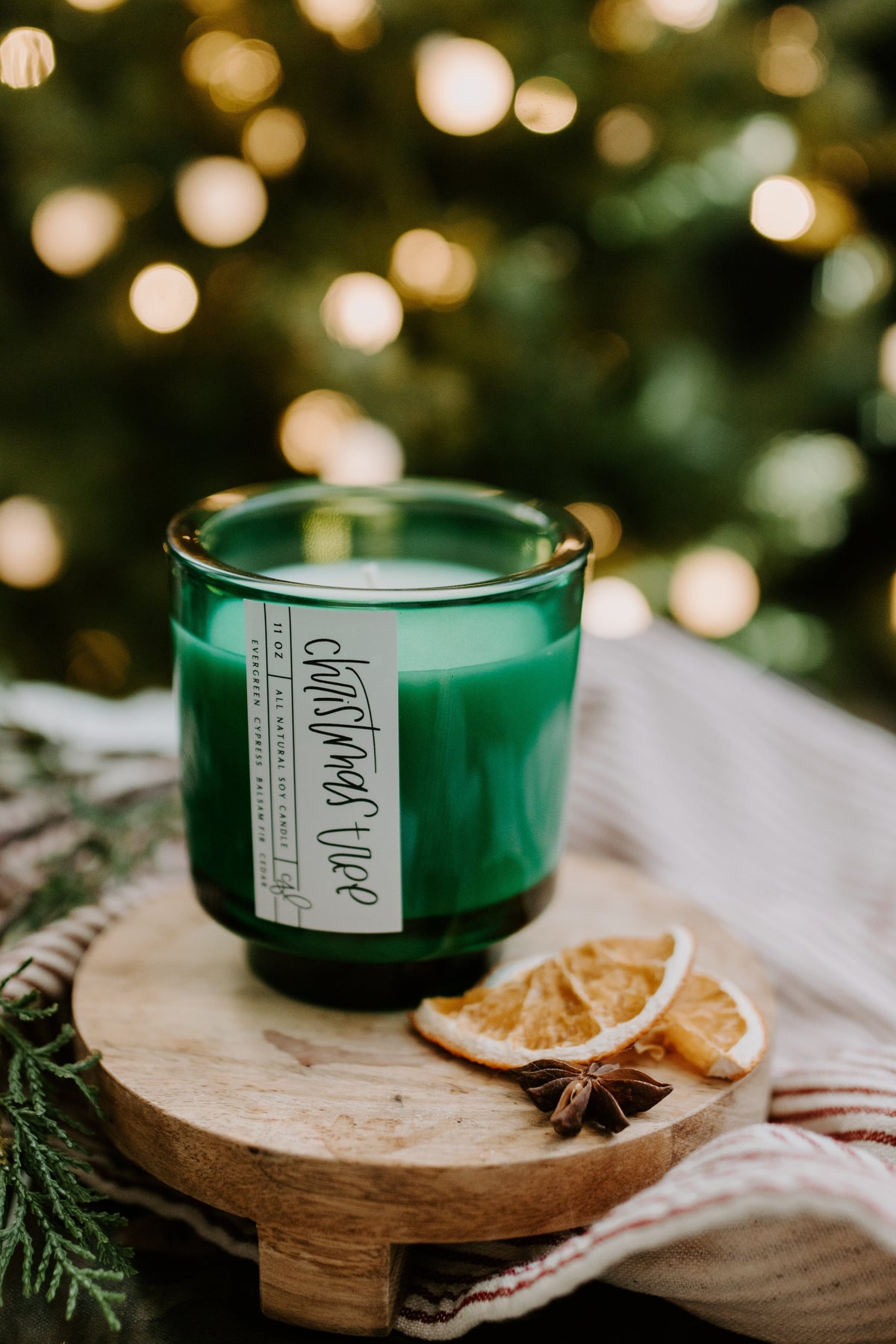 Christmas Tree Candle