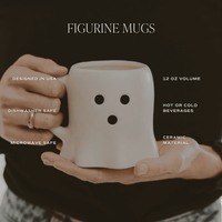 Black Ghost 12oz. Figurine Coffee Mug