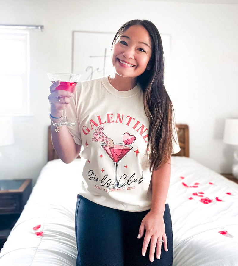 Valentine's Girls Club Comfort Tee