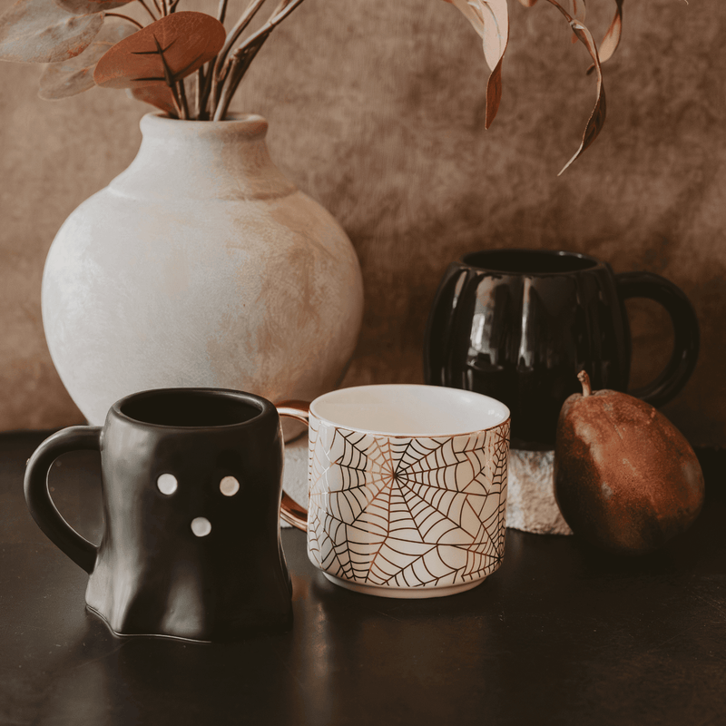 Black Ghost 12oz. Figurine Coffee Mug