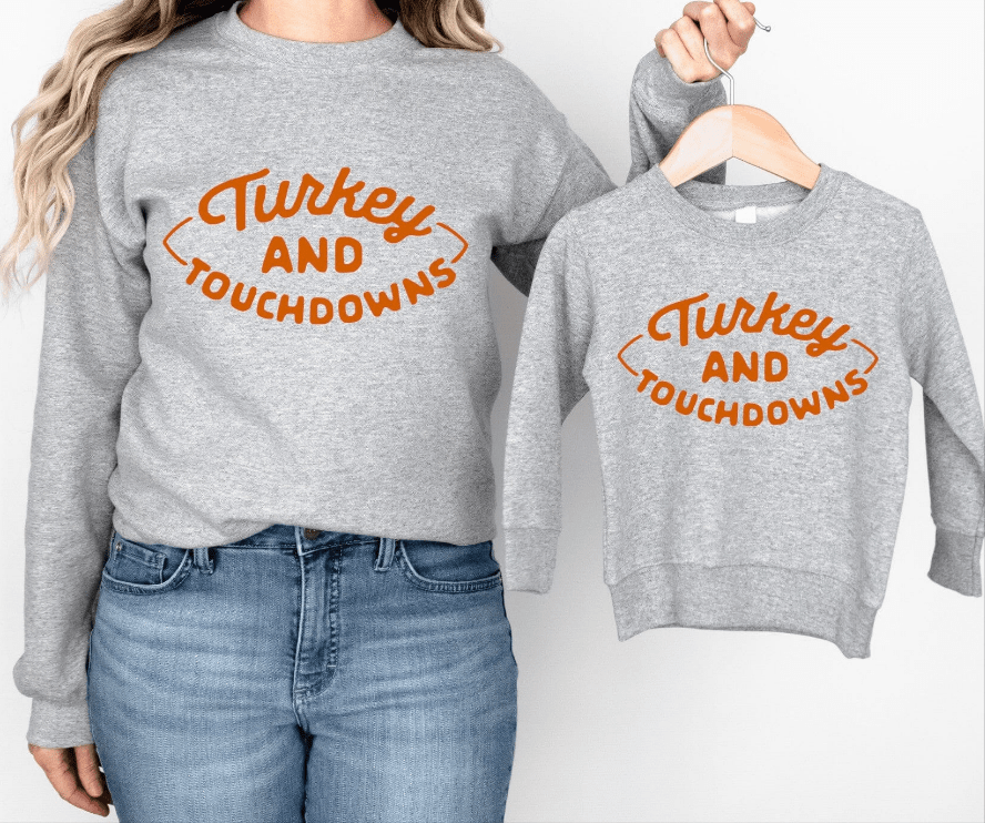 Turkey and Touchdowns Pullover