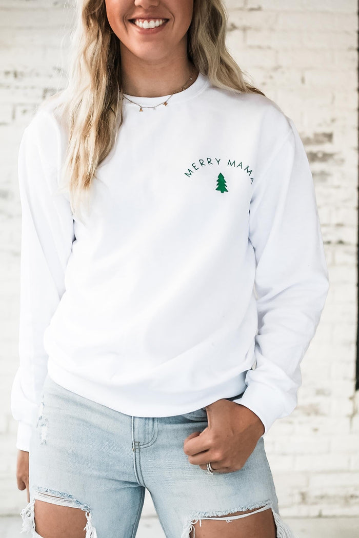 SAMPLE Merry Mama Sweatshirt M