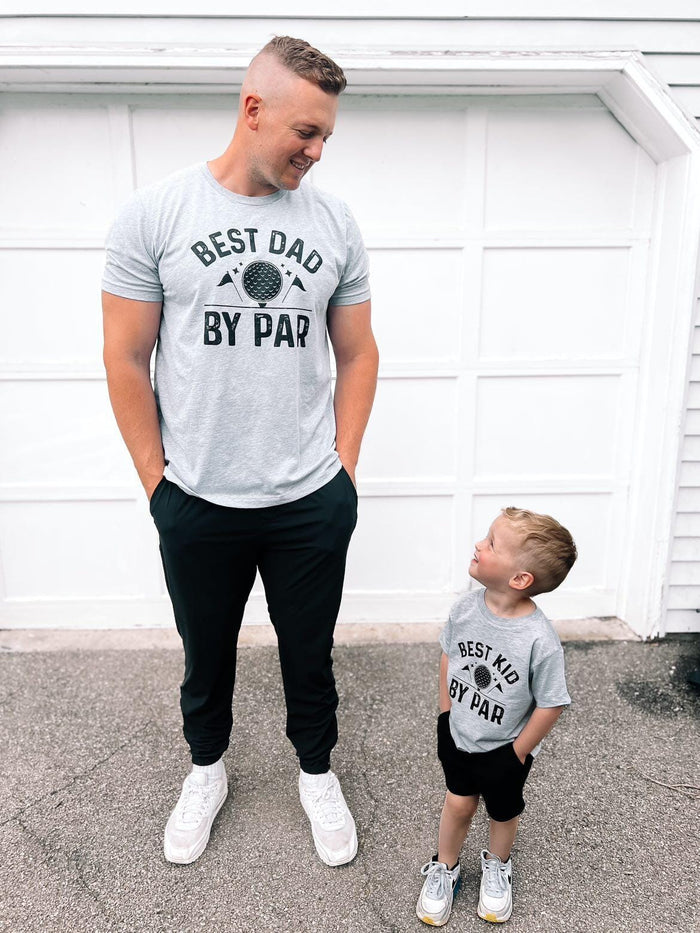 Best Dad and Kid By Par Set