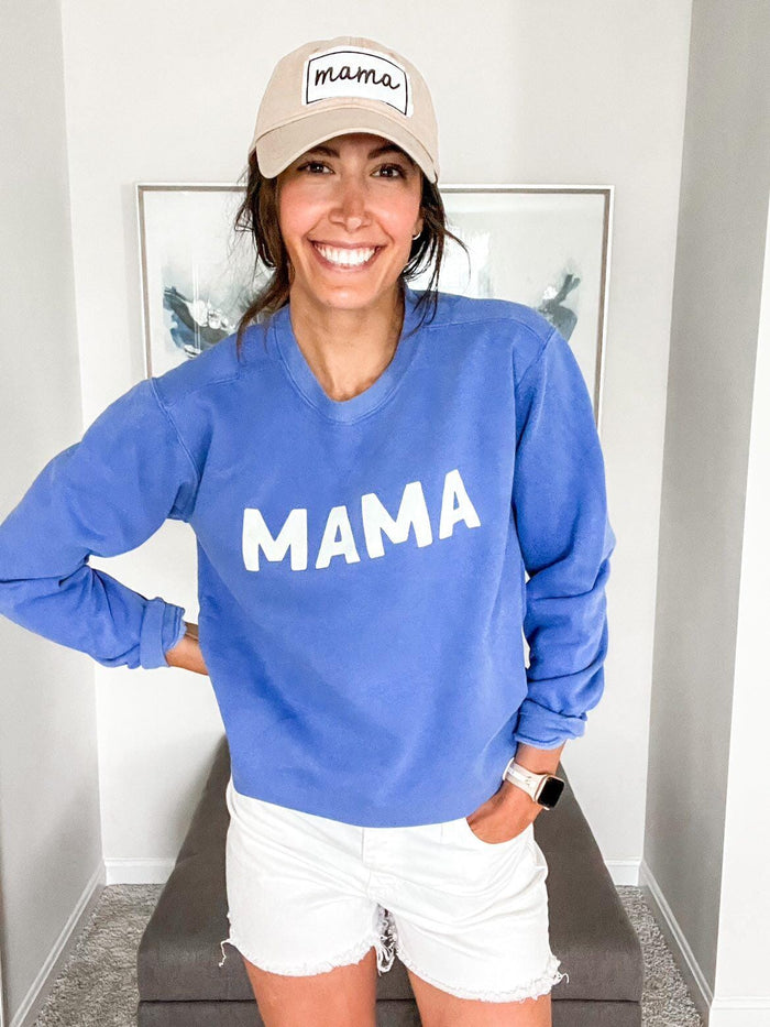 SAMPLE FLO Vintage Wash Mama Pullover