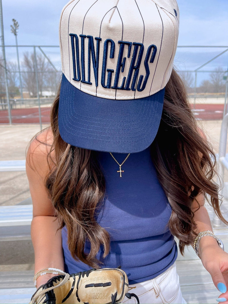 Dingers - Stripe Vintage Trucker Hat