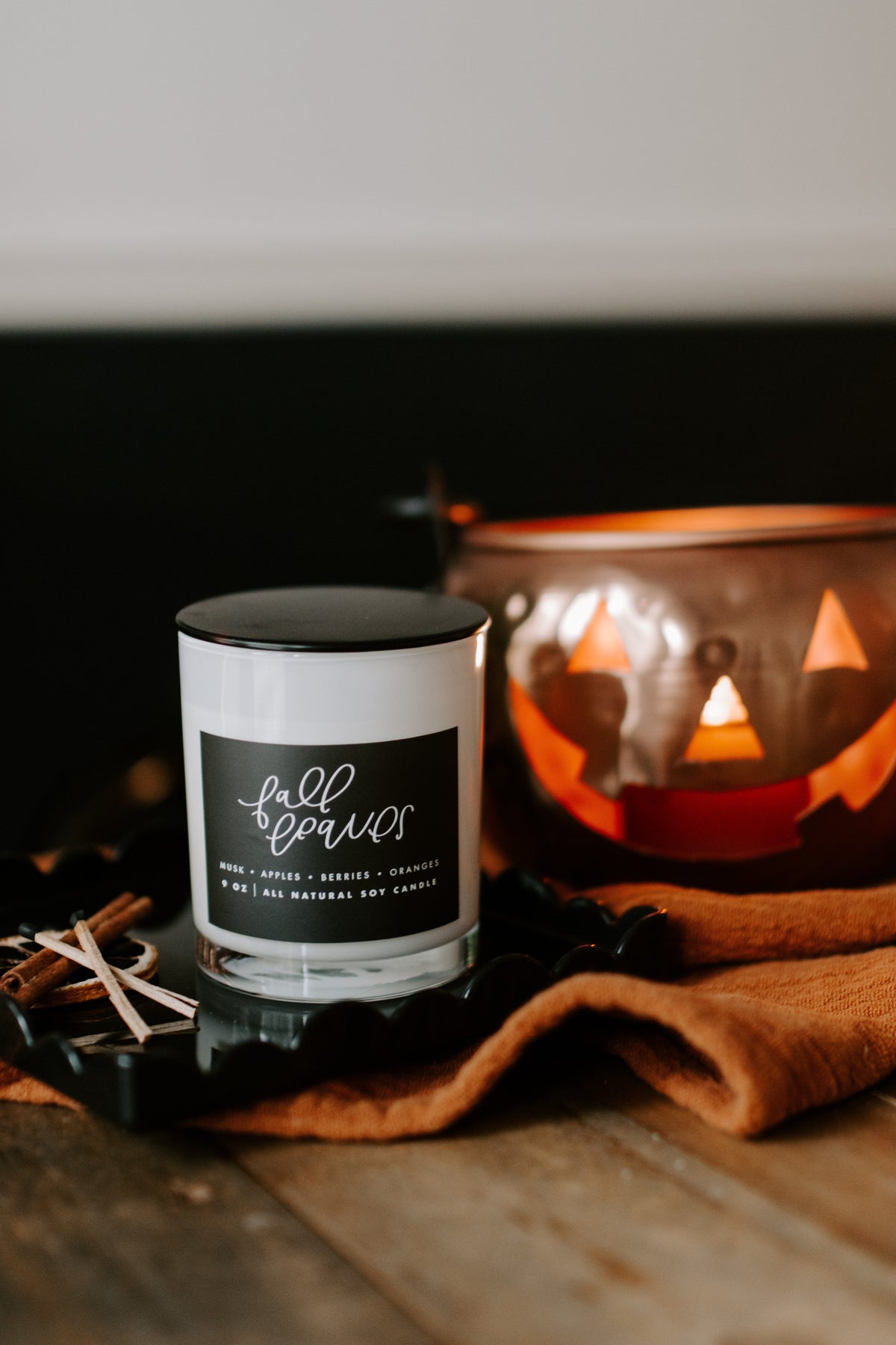 Fall Leaves 9oz Candle