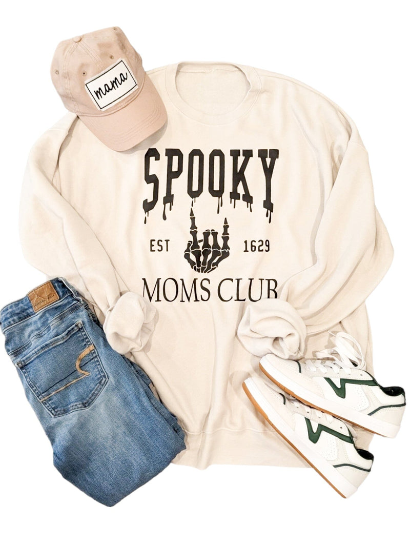 Spooky Moms Club Pullover