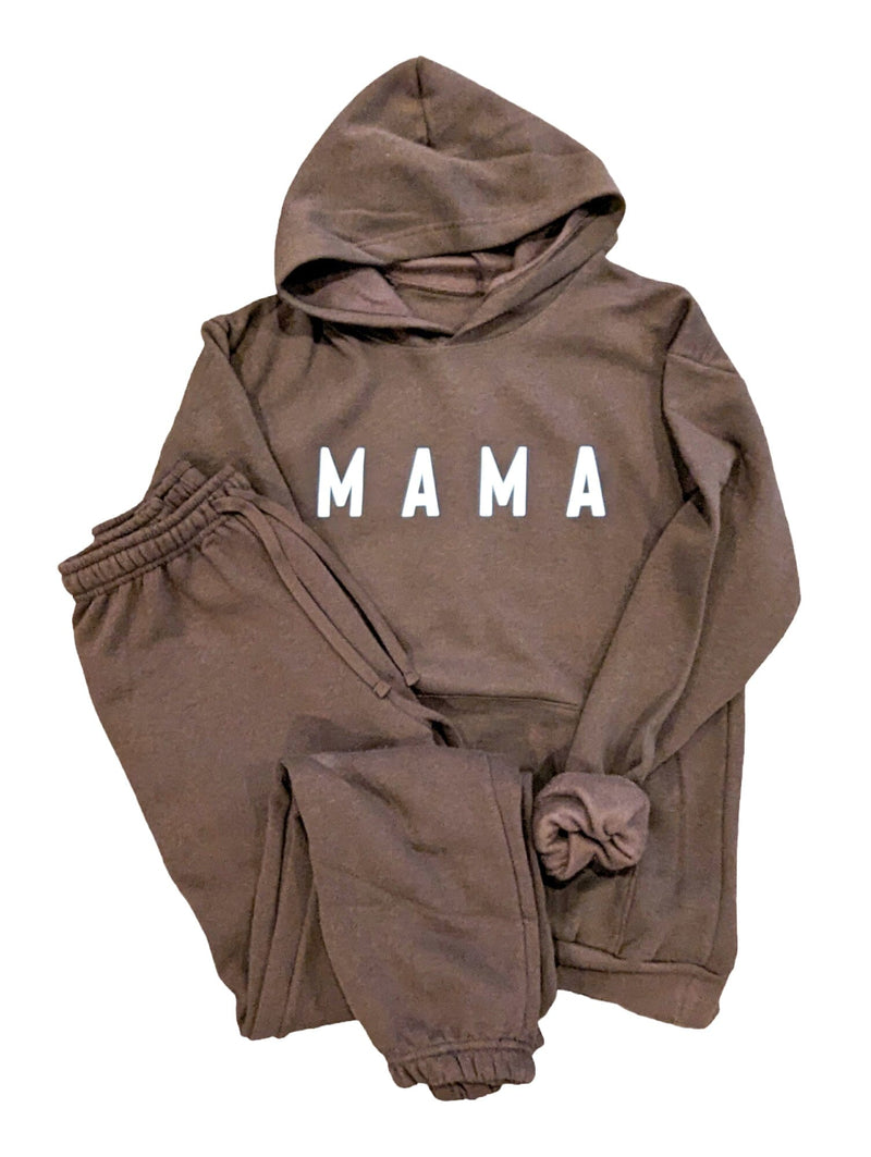 Chocolate Mama Sweatshirt And Jogger Set