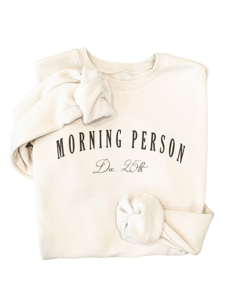 Morning Person Pullover