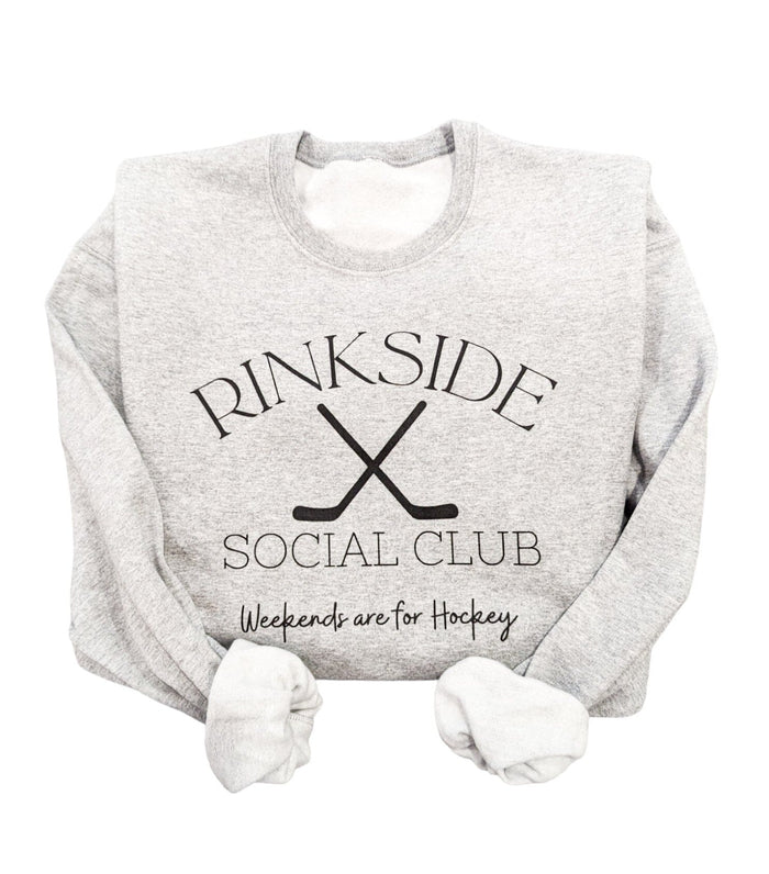 Rink side Social Club Pullover