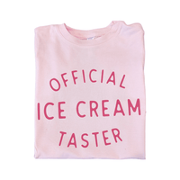 Official Ice Cream Taster Top