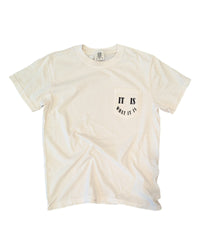 Beige It Is What It Is Pocket Tee