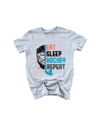 Eat Sleep Hockey Repeat