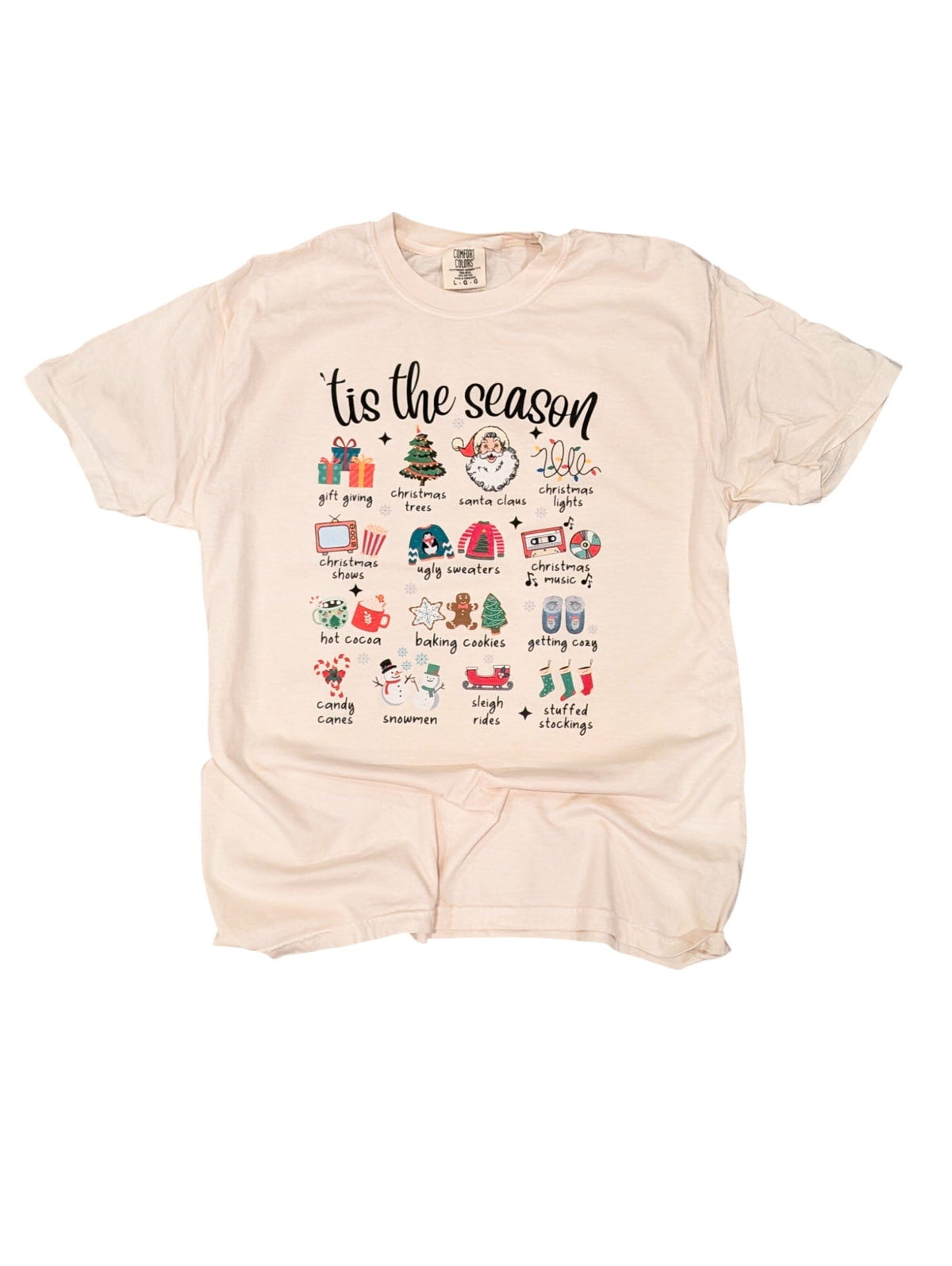 Christmas Favorites Comfort Tee