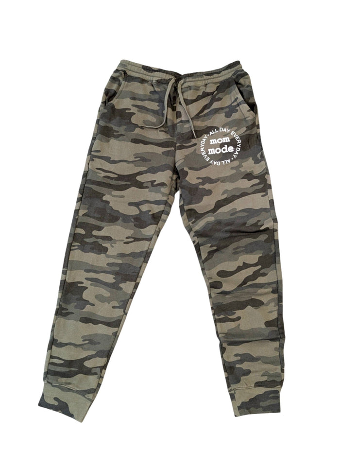 Mom Mode Camo Joggers