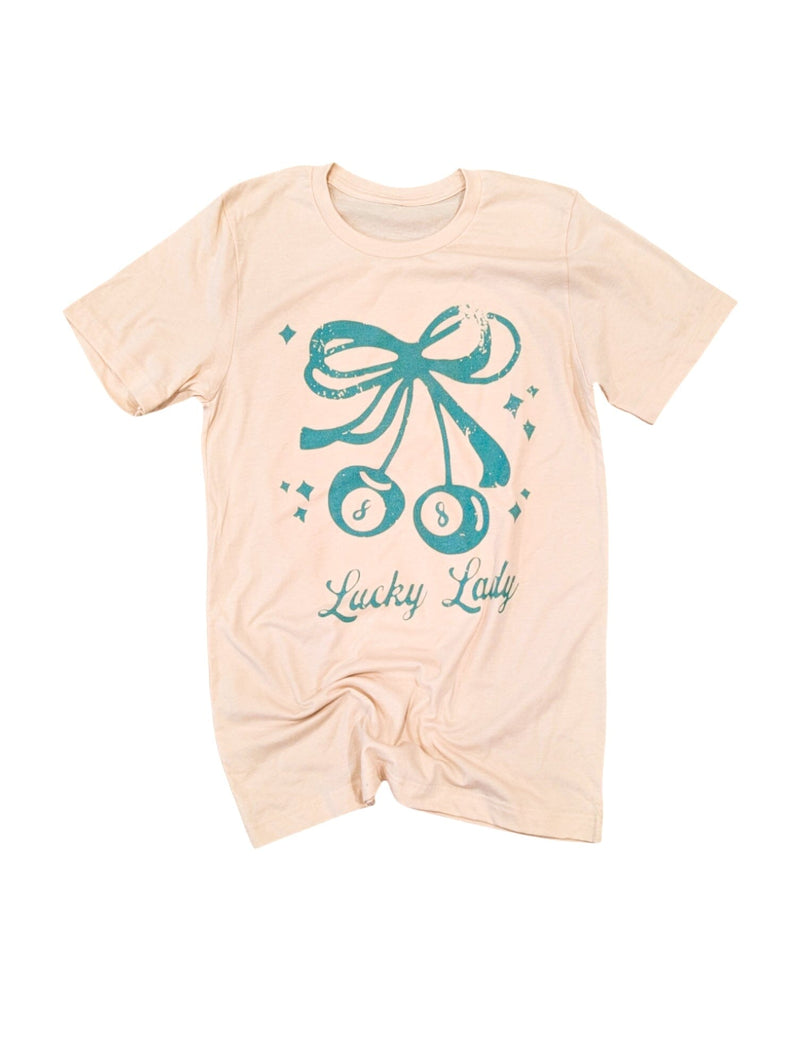 Lucky Lady Cherries Tee