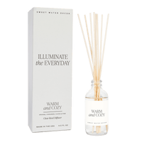 Warm and Cozy Clear Reed Diffuser