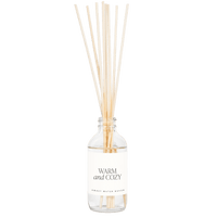 Warm and Cozy Clear Reed Diffuser