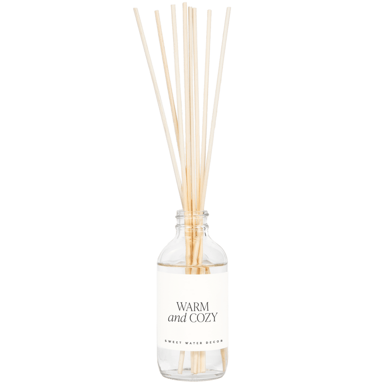 Warm and Cozy Clear Reed Diffuser