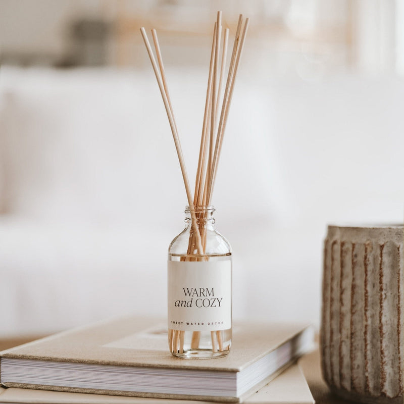 Warm and Cozy Clear Reed Diffuser