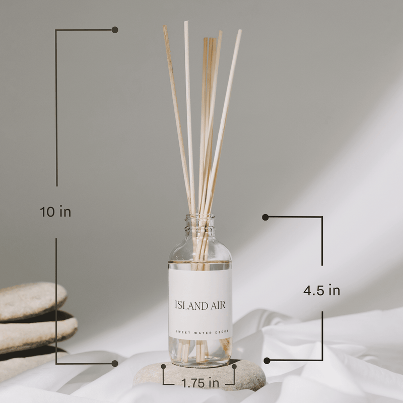 Warm and Cozy Clear Reed Diffuser