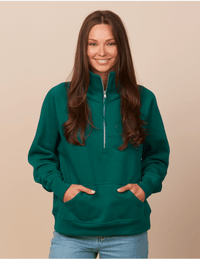 Winter Green Believe In The Magic Half Zip