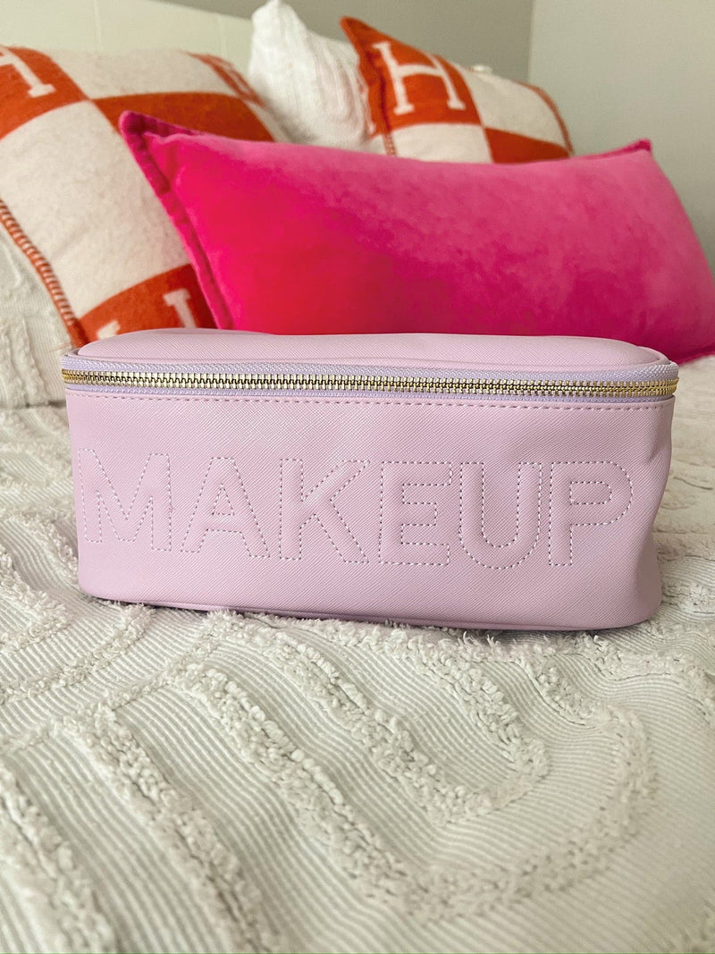 Makeup - Lilac Leather Open Top