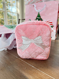 Bow Mini - Pink Velvet